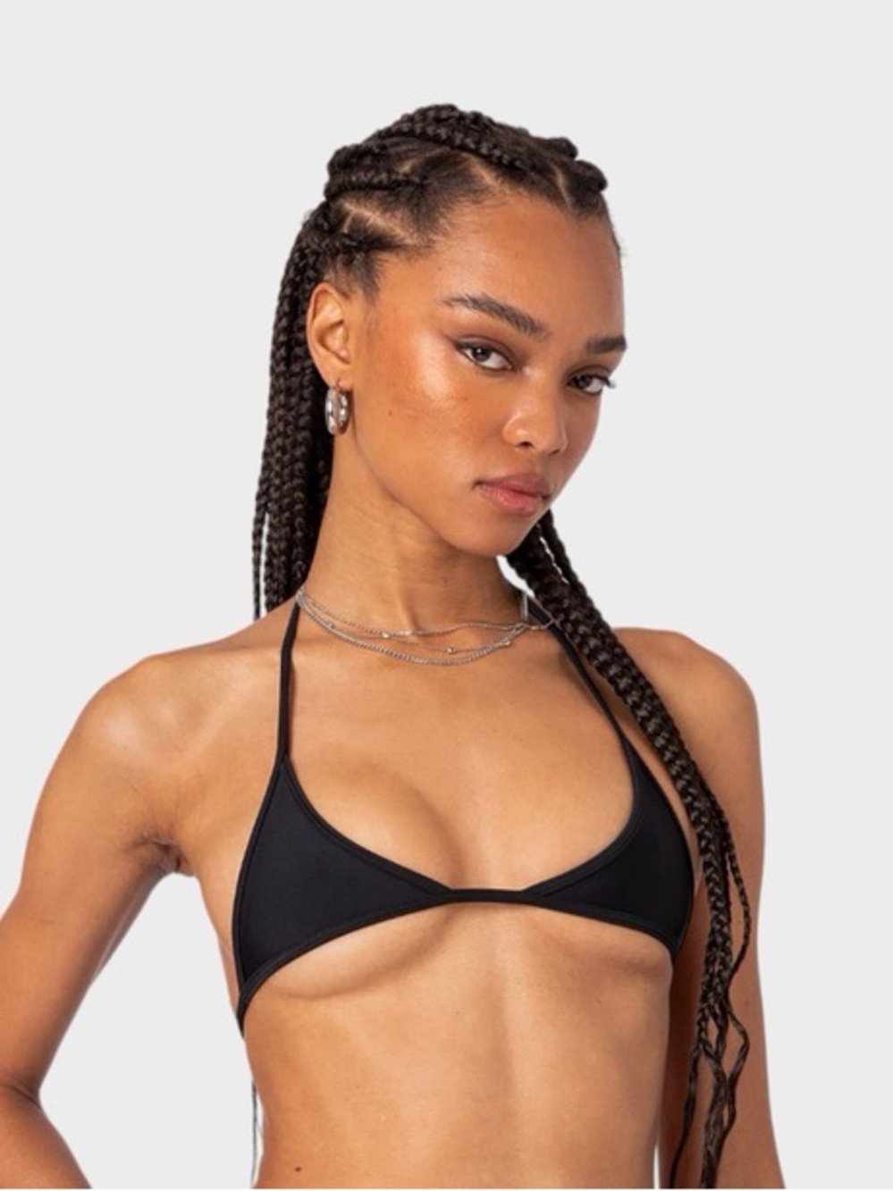 Zaful Teeny String Triangle Bikini Top